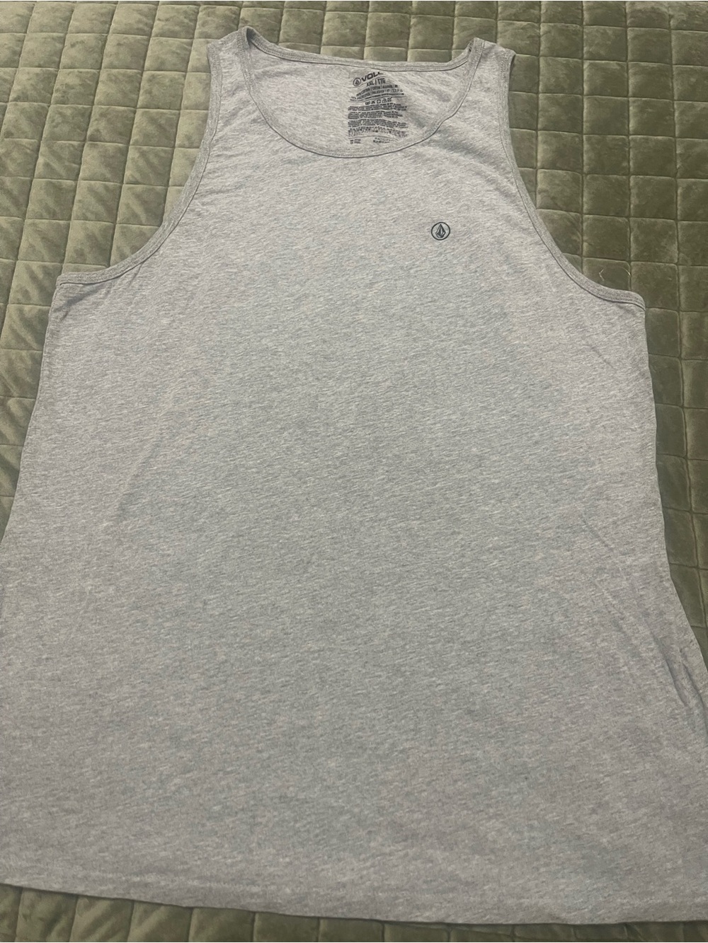 Volcom Tank Top Sleeveless Shirt Logo sleeveless